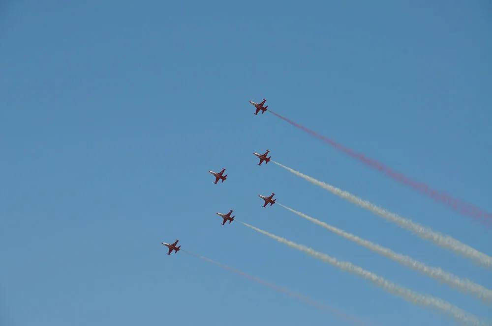 Türk Yıldızları bu kez onur gününde Konya'yı gururlandırdı 8